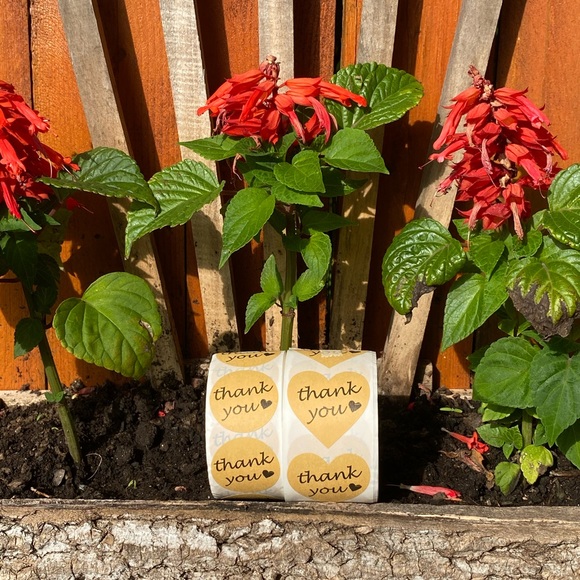 1000 Thank You Stickers PRICE IS FIRM - Picture 5 of 7